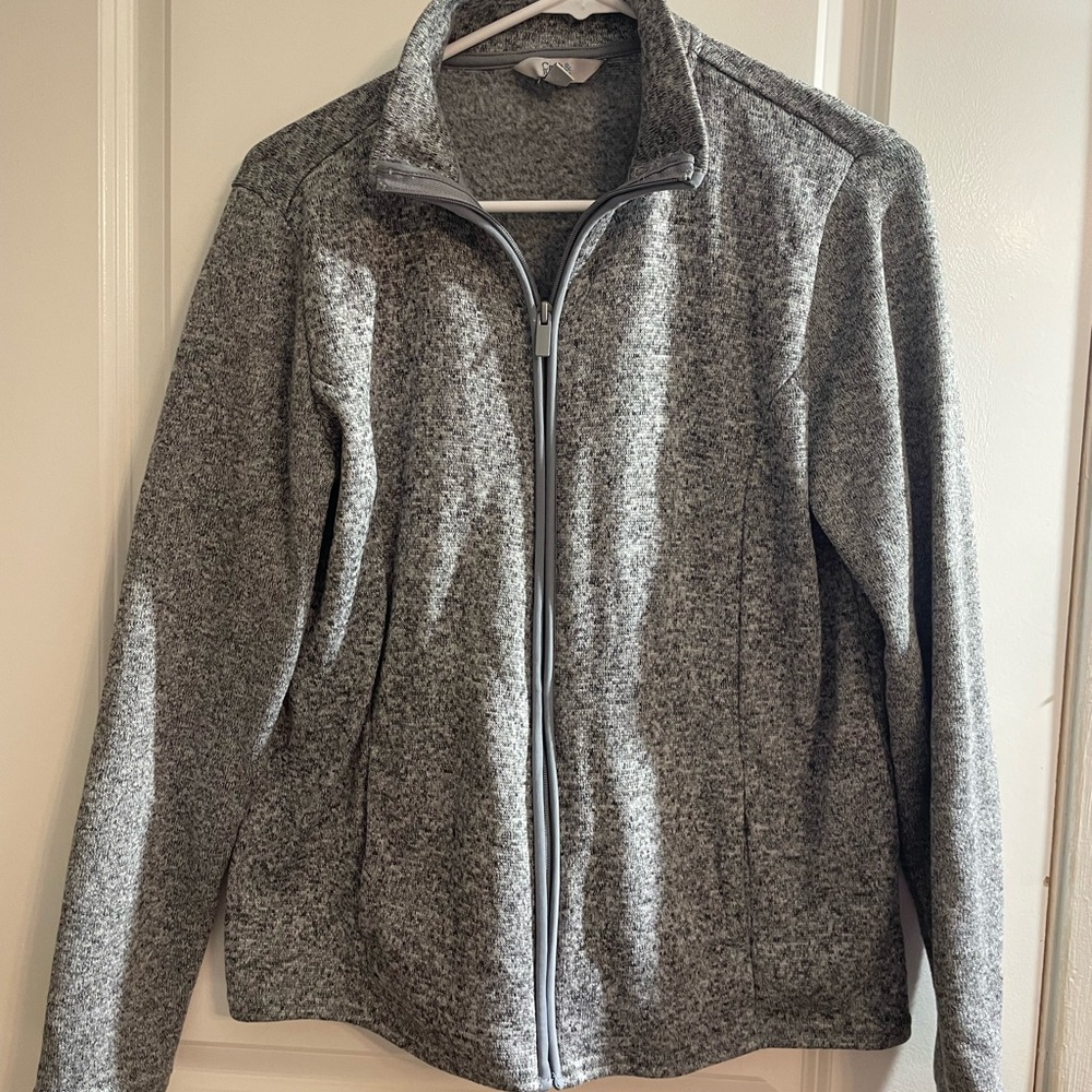 Croft and Barrow Zip Front Jacket